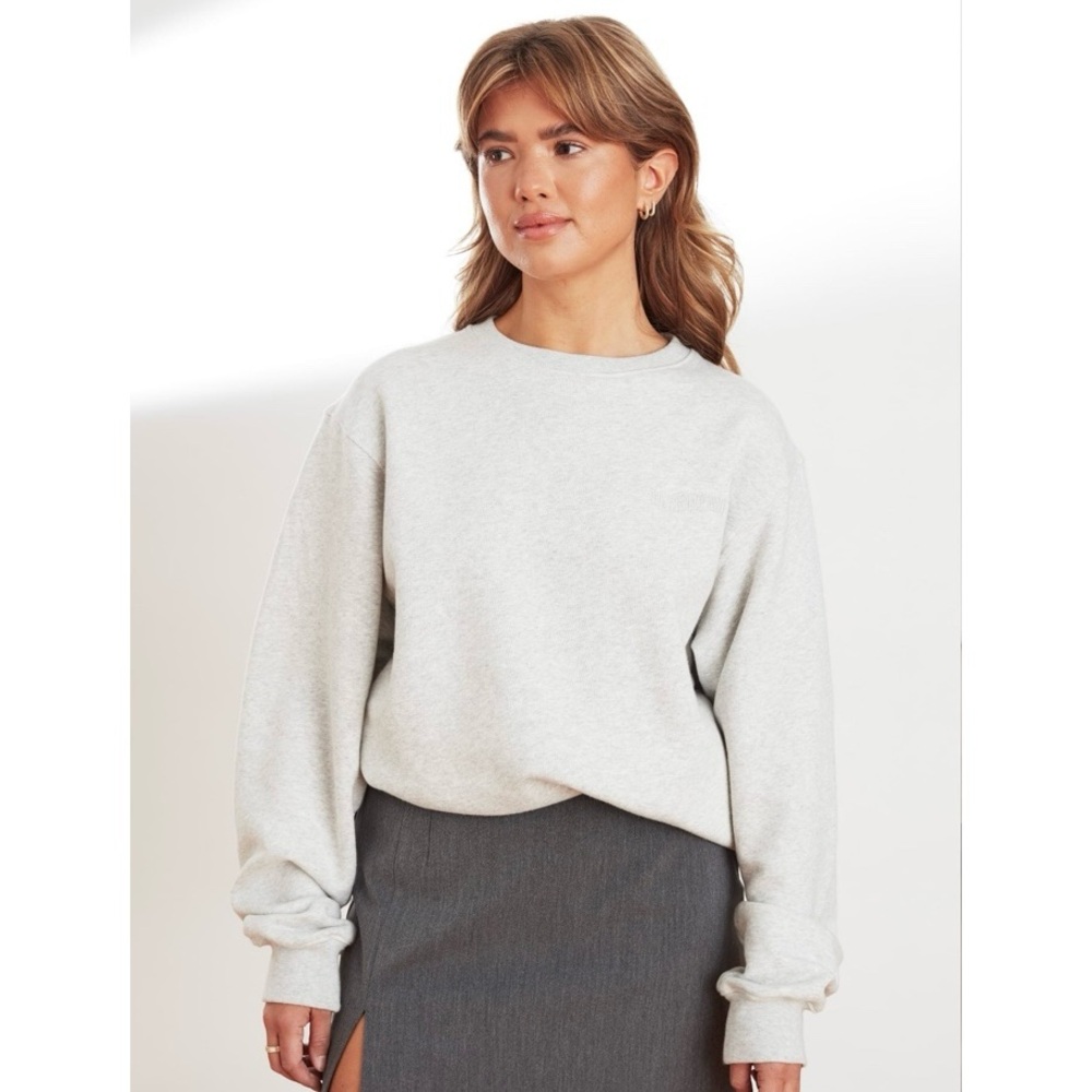 Djerf Avenue Staple Sweatshirt Grey